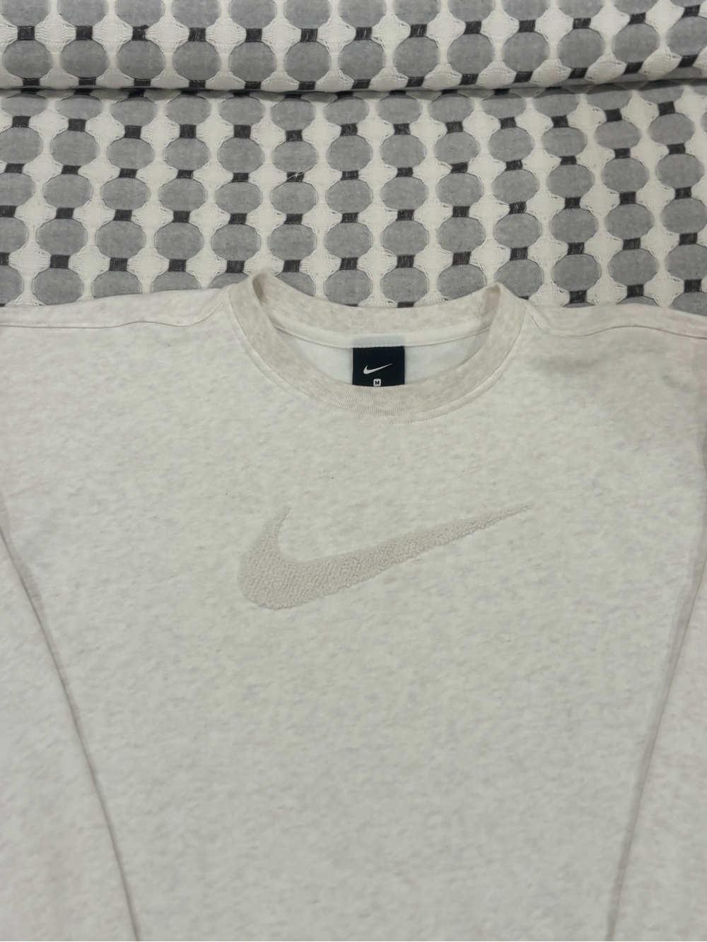 Nike Men’s Crewneck Sweater in Off-White